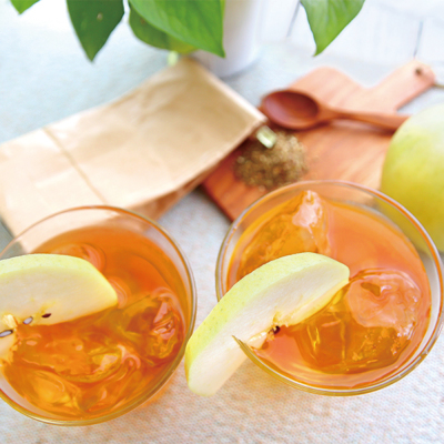 グリーンアップルルイボスティー 2.5g×30包[M便 1/3] 未発酵茶 H&F