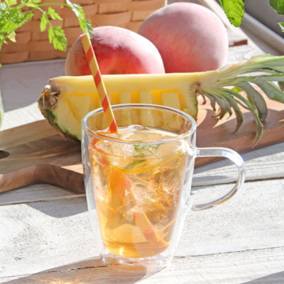 CUBE］ピーチパイナップルルイボスティー 2.0g×20包 プレミアム