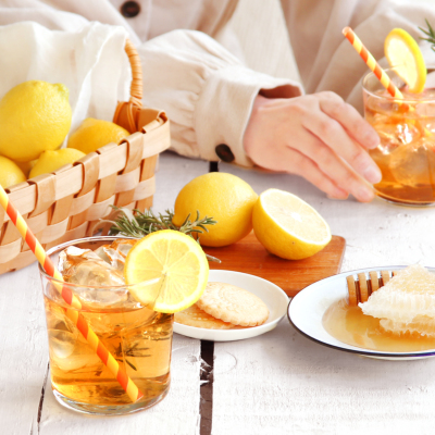 CUBE］レモン＆ハニールイボスティー 2.0g×20包 フルーツフレーバー