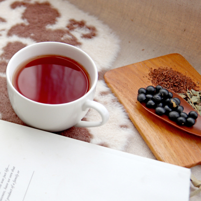 黒豆ルイボスティー 1.5g×5TB [M便 1/15] 穀物ルイボスティー H&F BELX