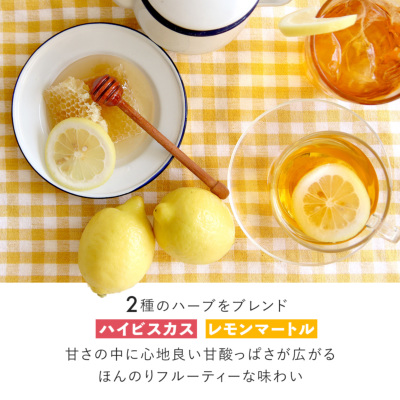 はちみつレモンルイボスティー 2.0g×20包[M便 1/3] はちみつシリーズ