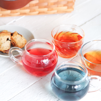 色も楽しめるカラーハーブティーセット Giftset H&F BELX ノンカフェ