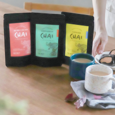 プレミアムルイボスティーチャイシリーズ 3個セット Tea H&F BELX ノン