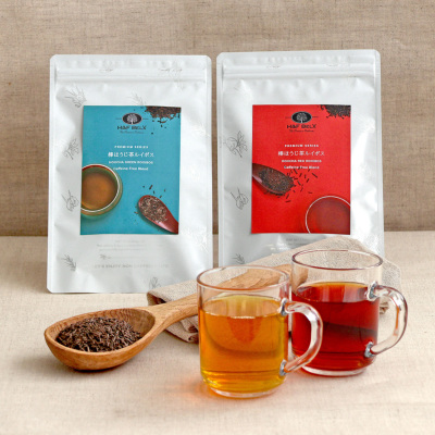 棒ほうじ茶ルイボスティー ピュア＆グリーン 飲み比べセット 30包×2種